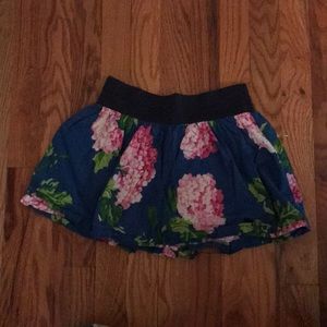 Abercrombie kids floral skirt